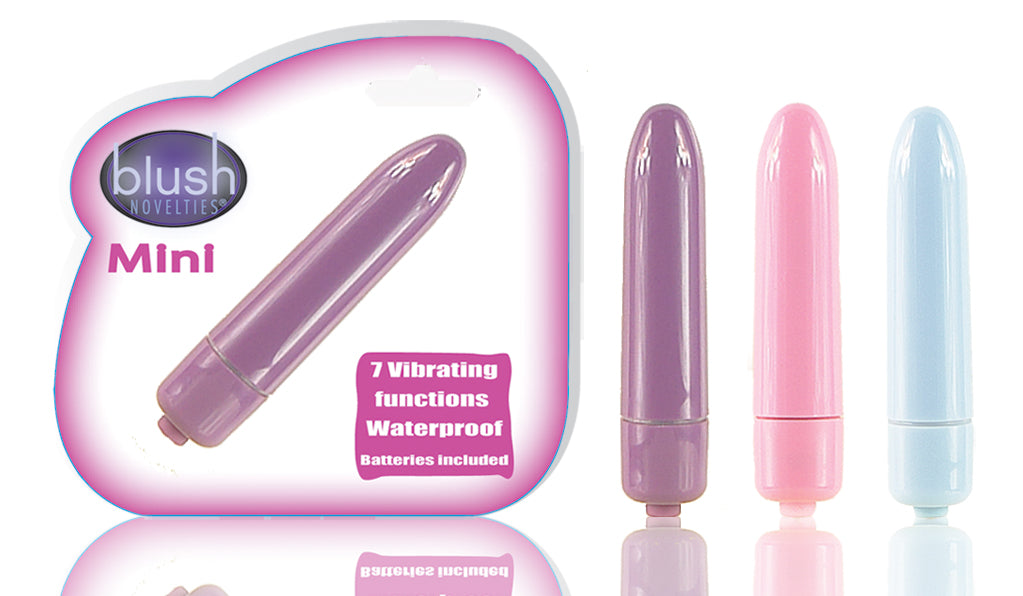 Mini Vibrating Bullet with 7 Vibrating Settings Pink