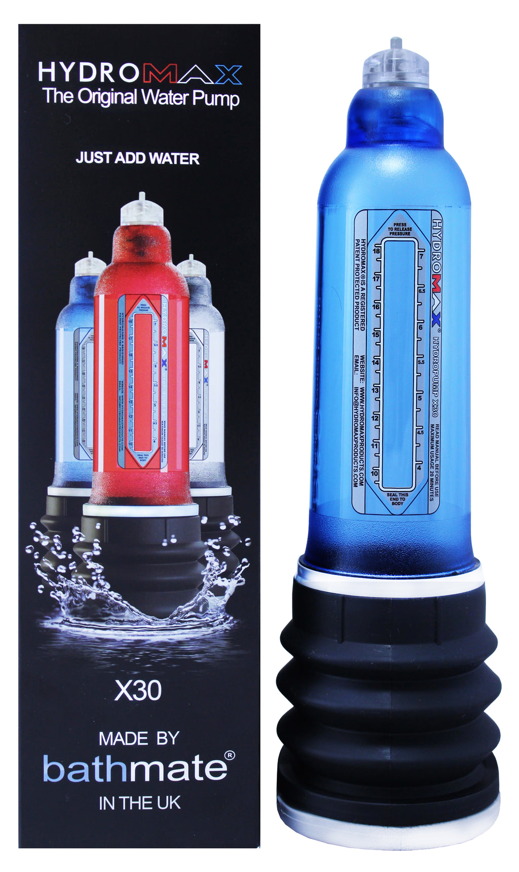 Hydromax X30 Aqua Blue
