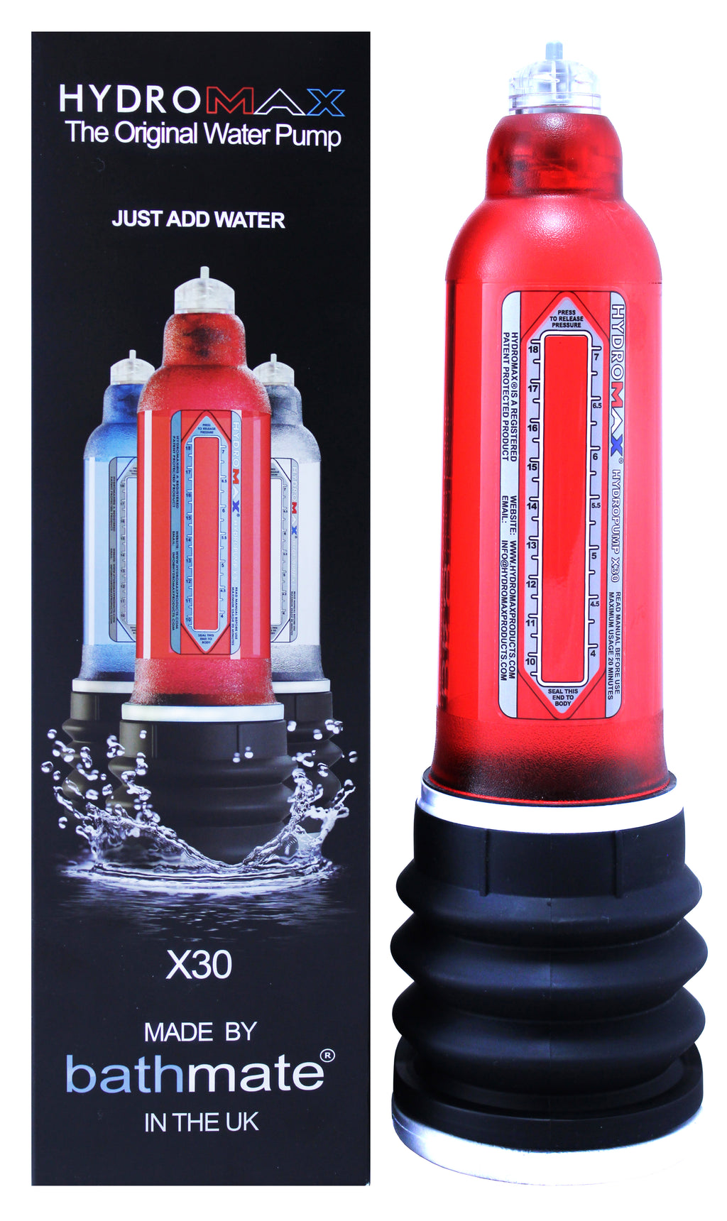 Hydromax X30 Brilliant Red