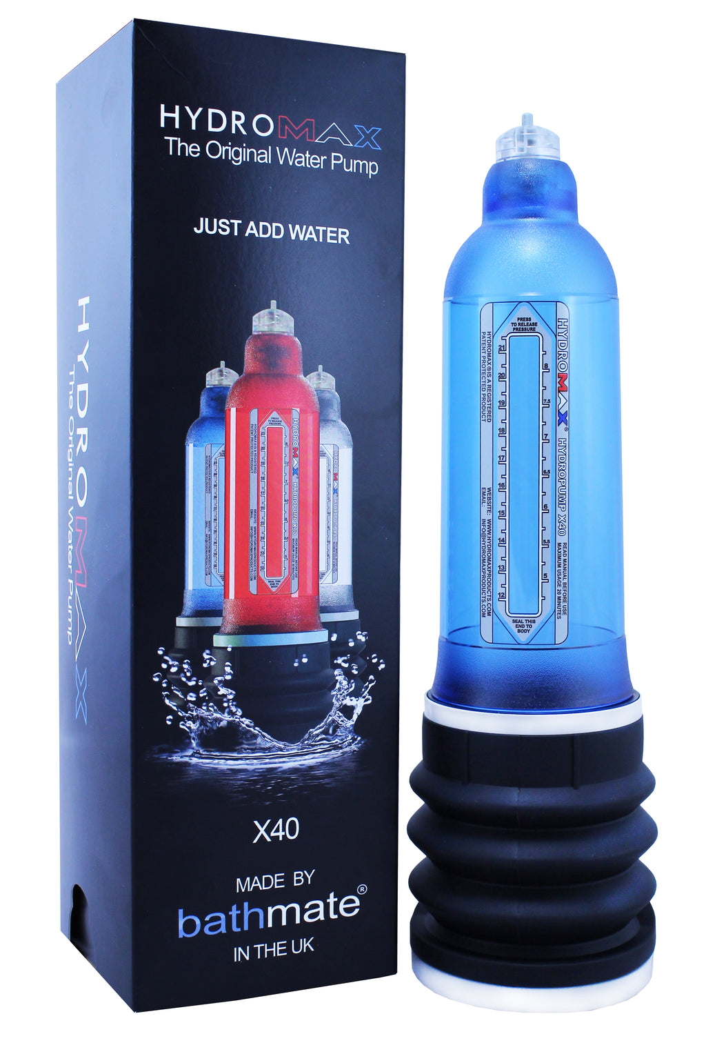 Hydromax X40 Aqua Blue