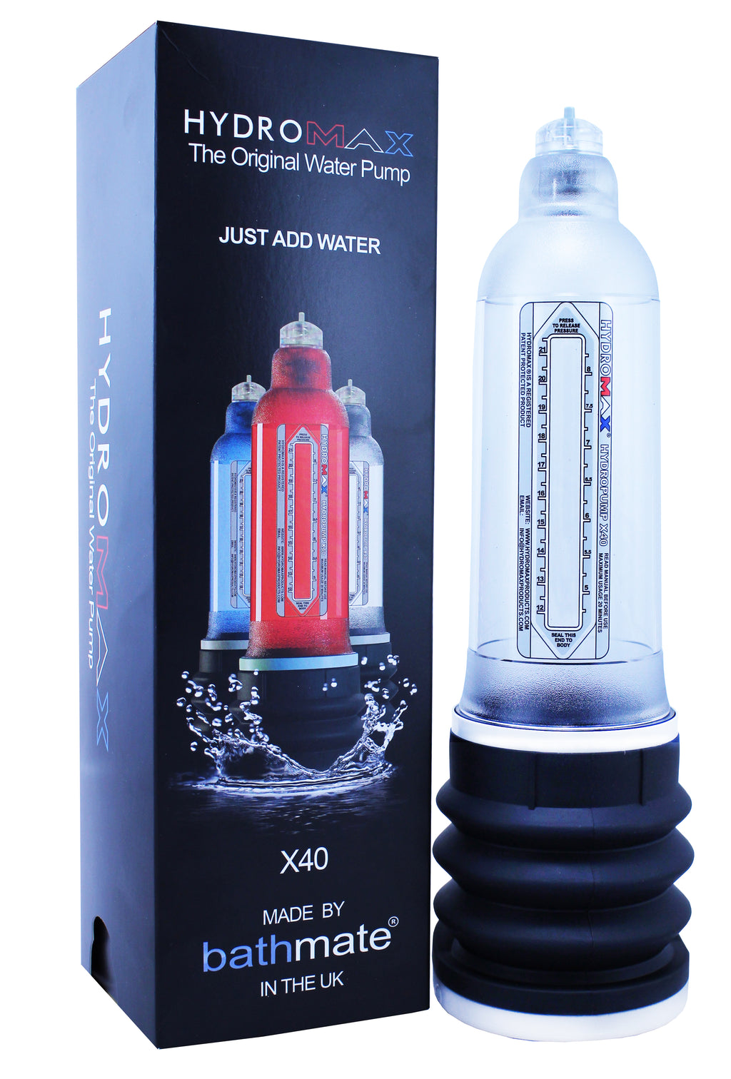 Hydromax X40 Crystal Clear