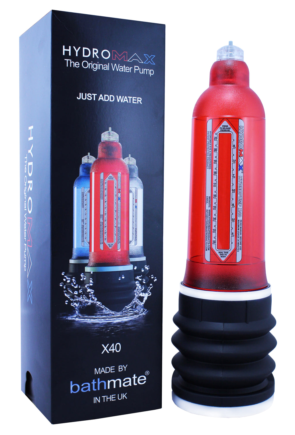 Hydromax X40 Brilliant Red